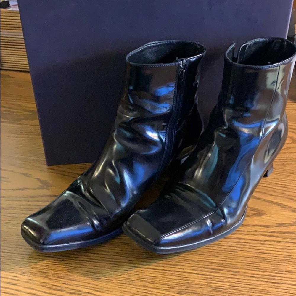 Prada Black Boots